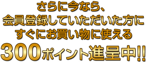 300�ݥ���ȿ�����!!