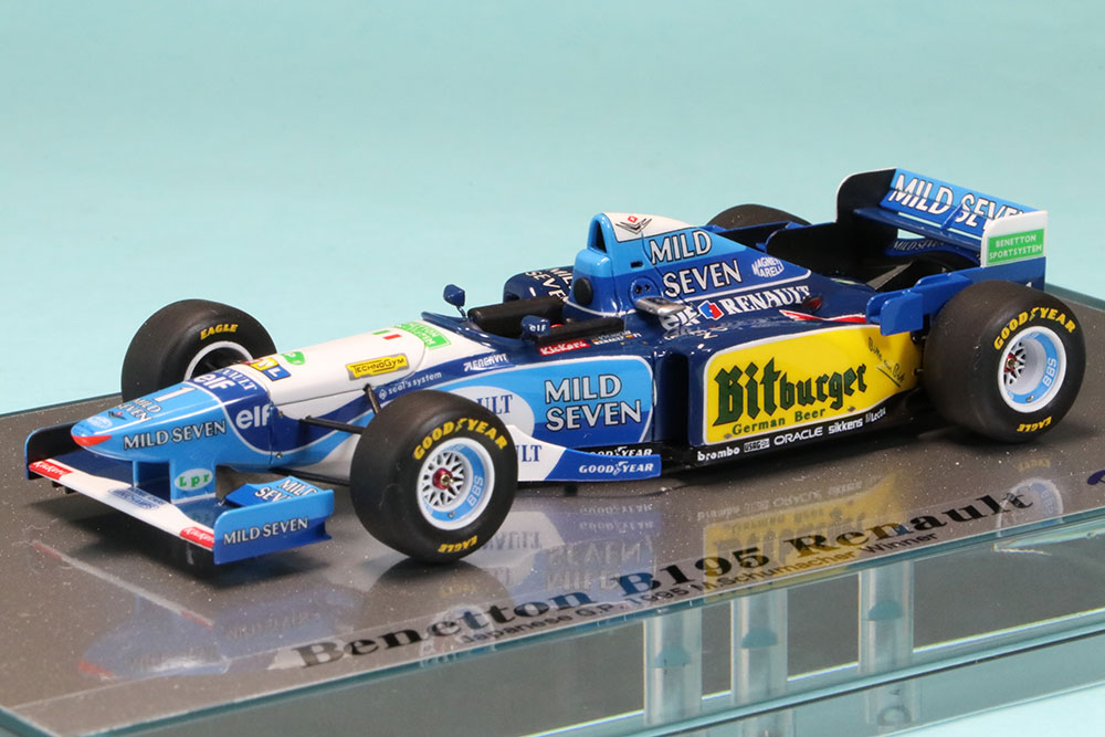 ミニチャンプス 1/43 ベネトン ルノー B195 1995 F1